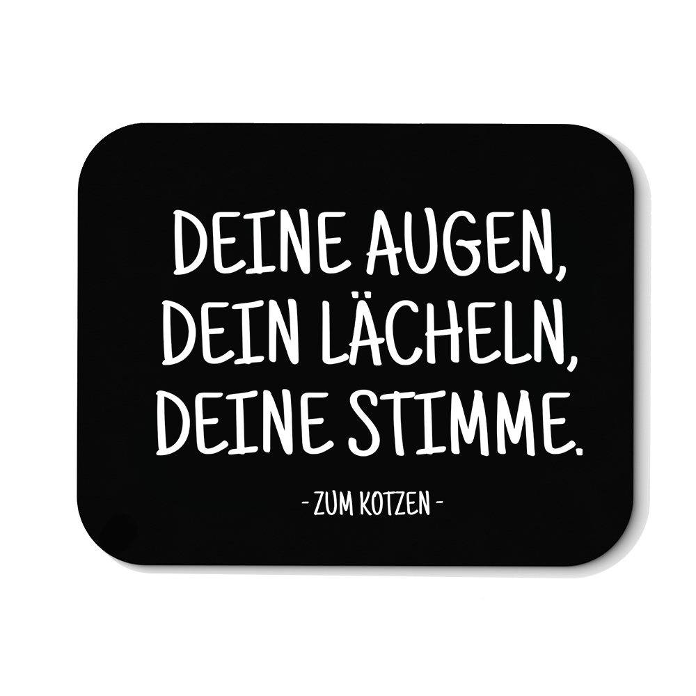 Mousepad Zum kotzen