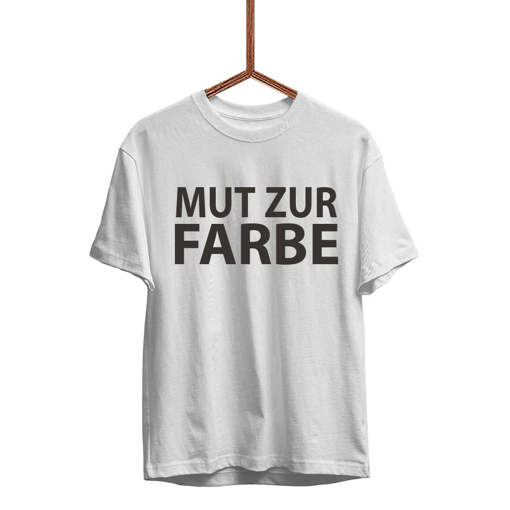 Herren T-Shirt Mut zur Farbe