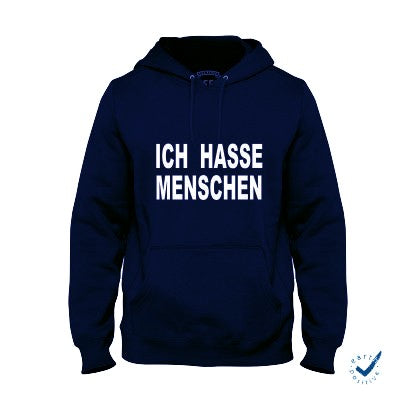 Hoodie Unisex Ich hasse Menschen