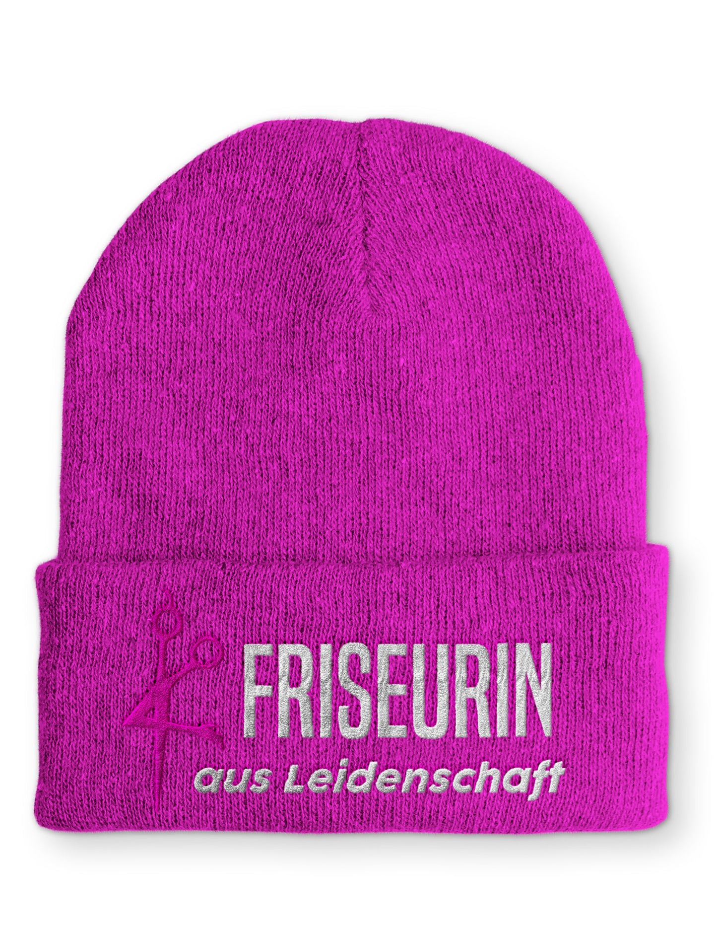 Mütze Friseurin aus Leidenschaft Wintermütze Beanie