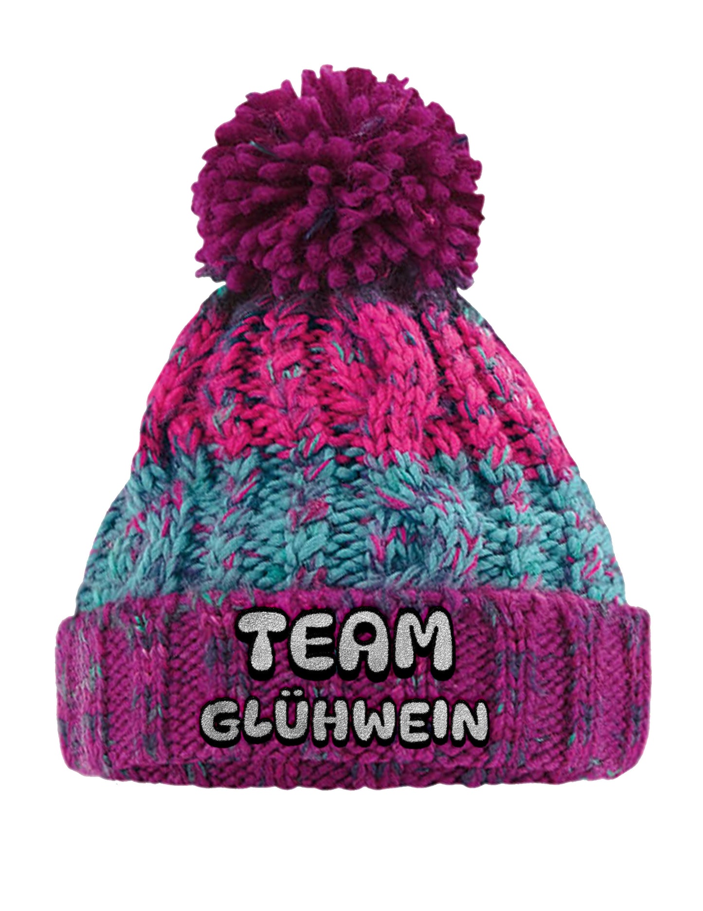 Team Glühwein Bommelmütze