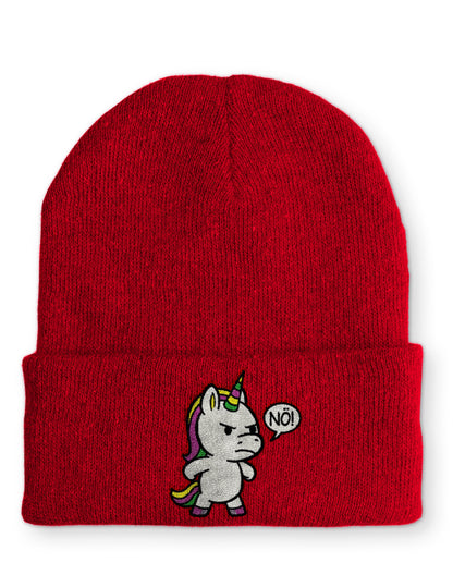 Mütze Einhorn Nö