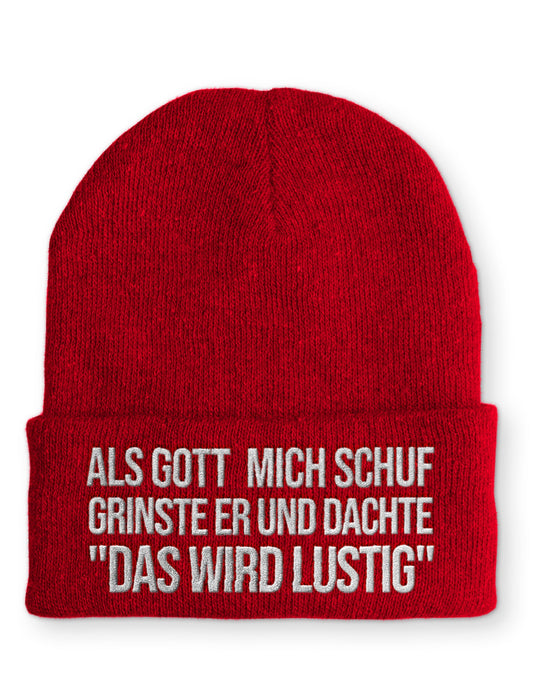Mütze Als Gott mich schuf