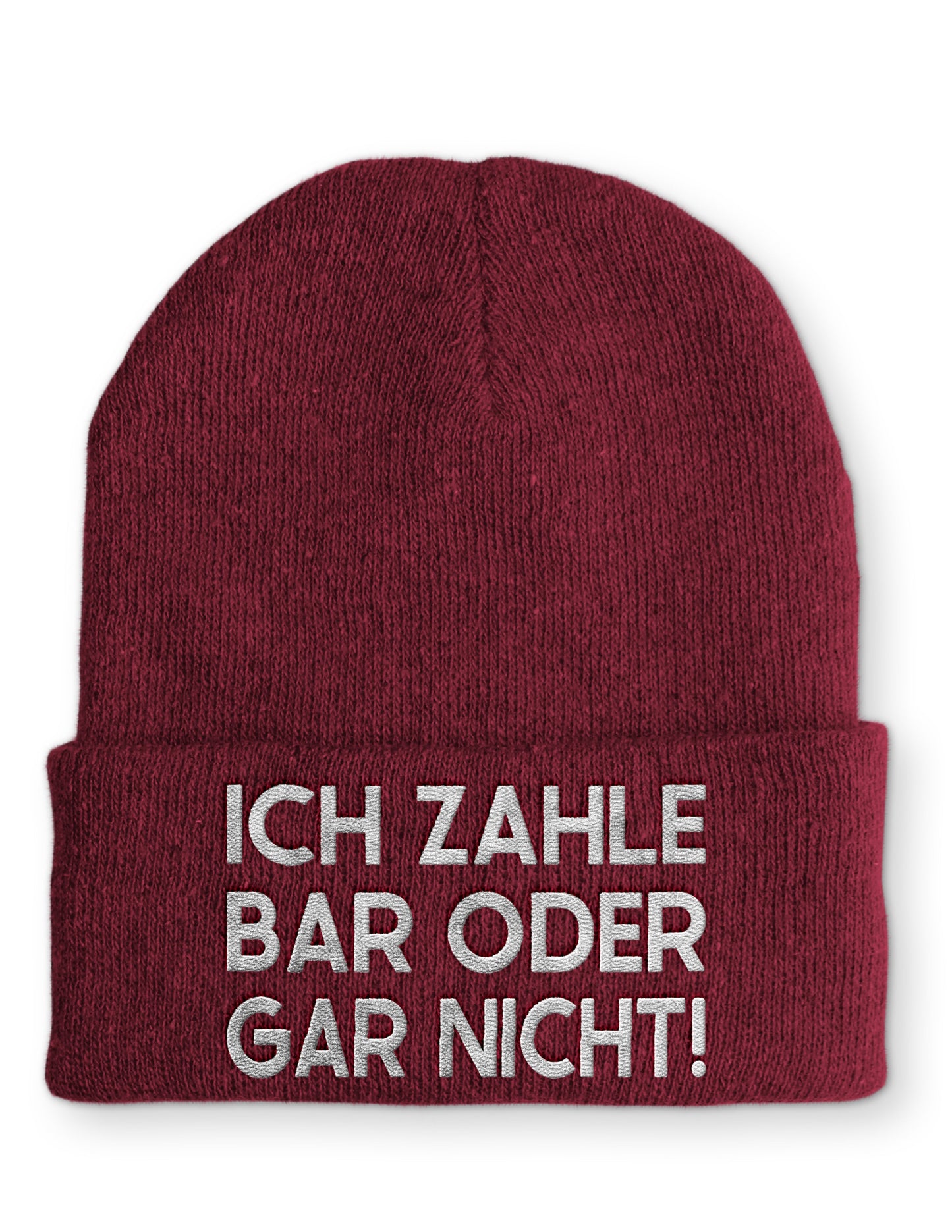 Mütze Ich zahle Bar oder gar nicht!