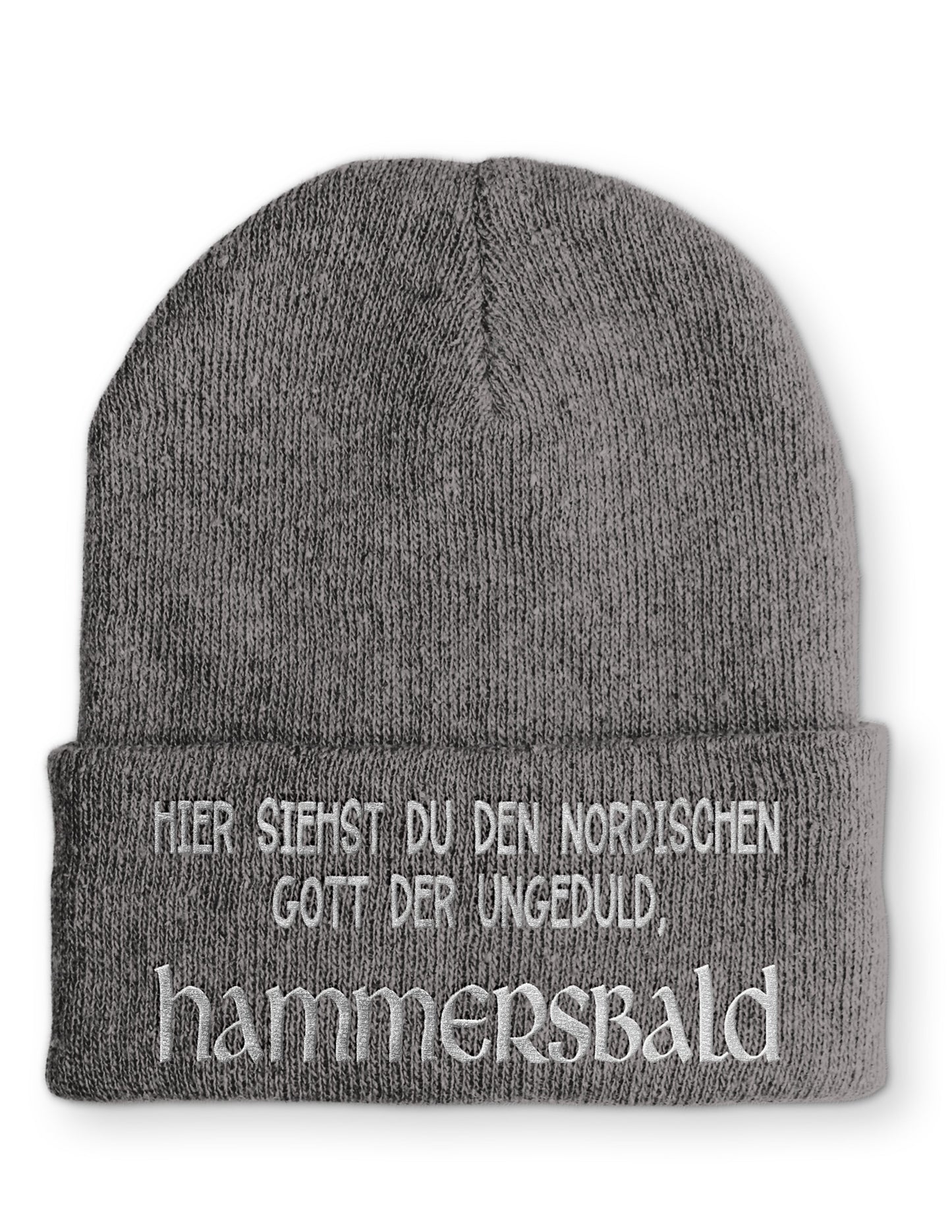 Mütze Nordischer Gott der Ungeduld Hammersbald