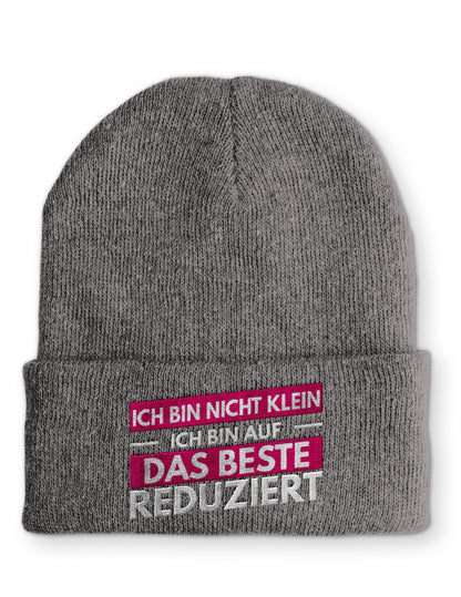 Mütze Ich bin nicht klein Ich bin auf das Beste reduziert