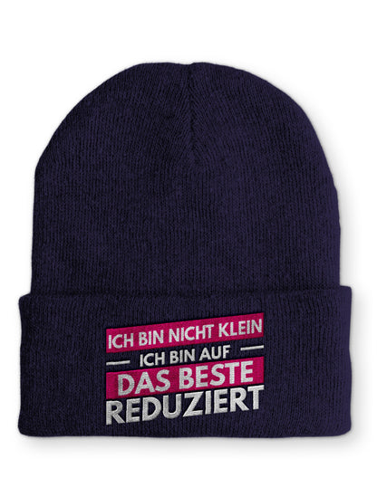 Mütze Ich bin nicht klein Ich bin auf das Beste reduziert