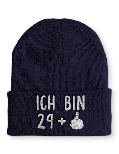 Mütze Ich bin 29+