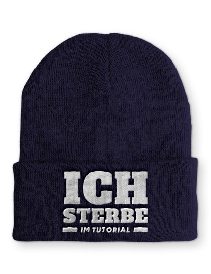 Mütze Ich sterbe im Tutorial