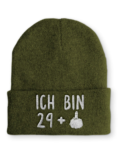 Mütze Ich bin 29+