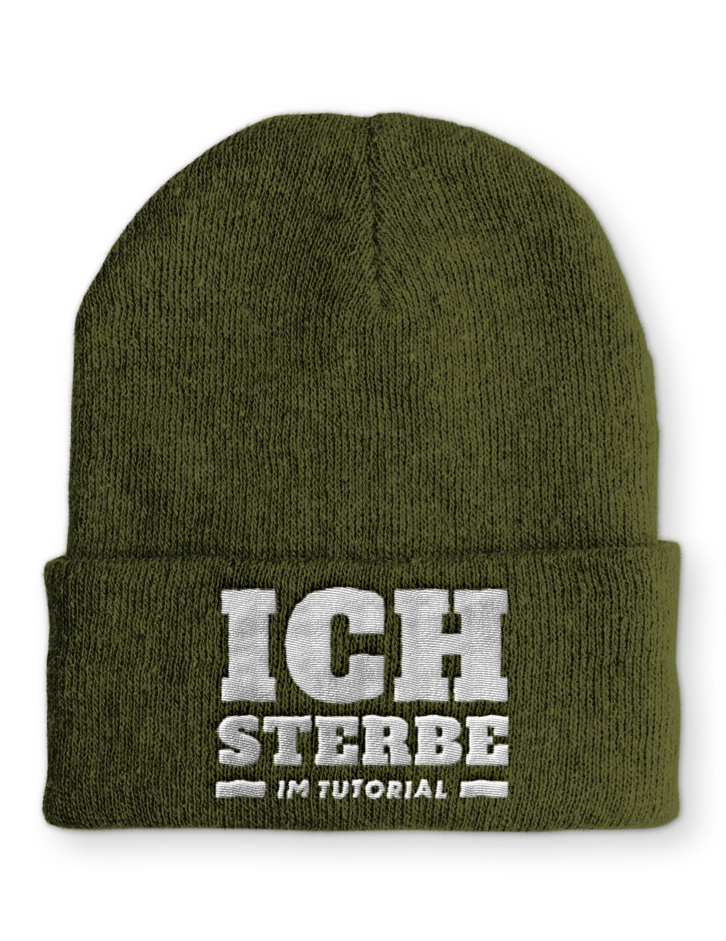 Mütze Ich sterbe im Tutorial