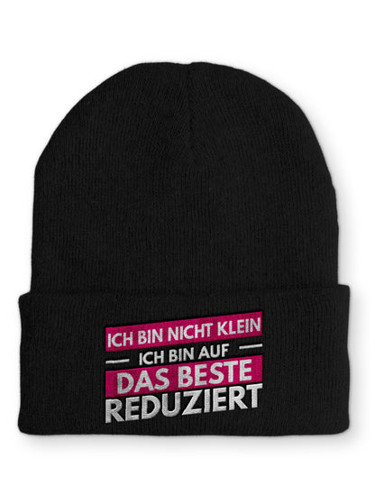 Mütze Ich bin nicht klein Ich bin auf das Beste reduziert