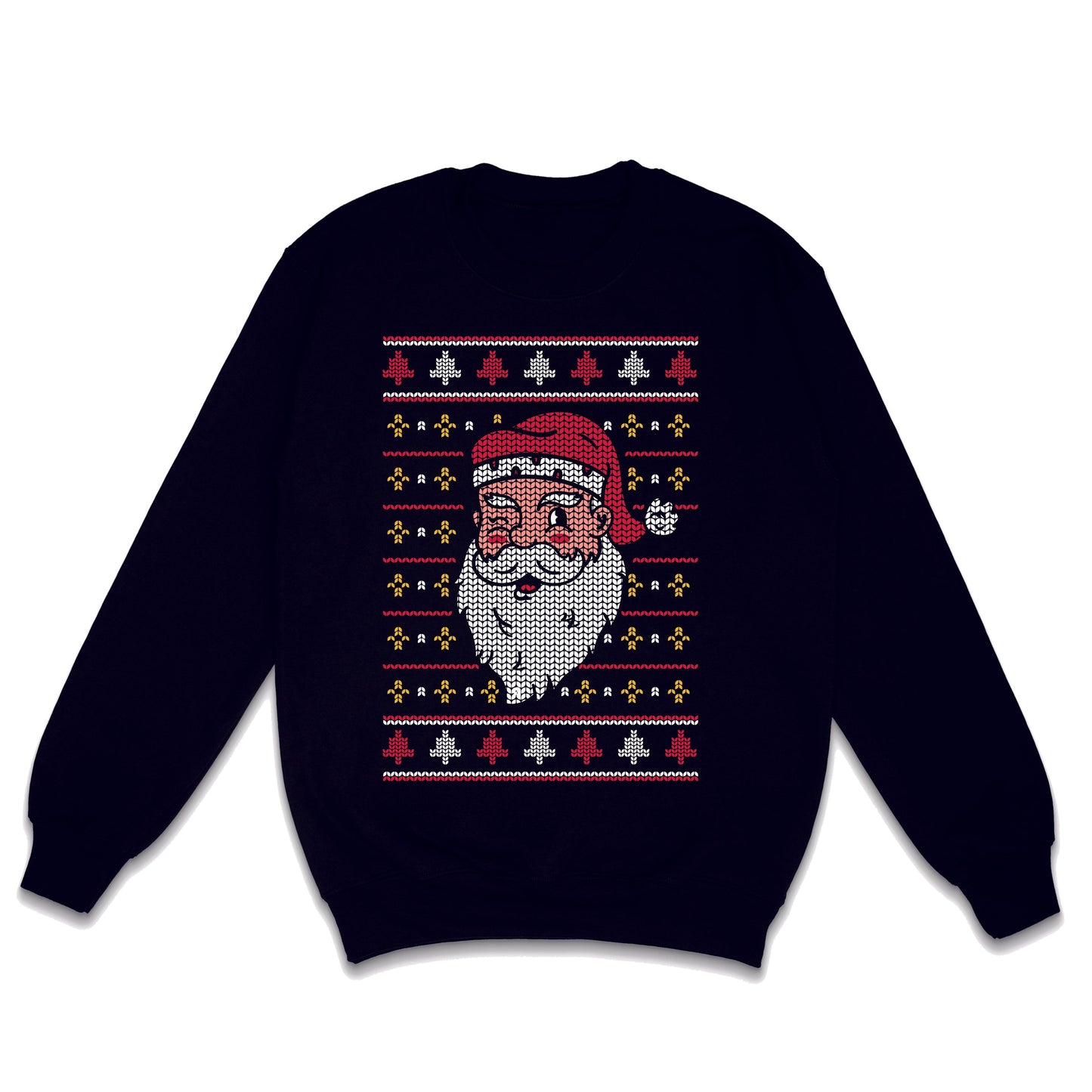 SANTA CLAUS WEIHNACHTSSWEATSHIRT WEIHNACHTEN UGLY SWEATER