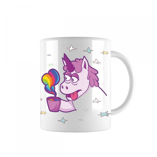 Tasse Einhorn Müde