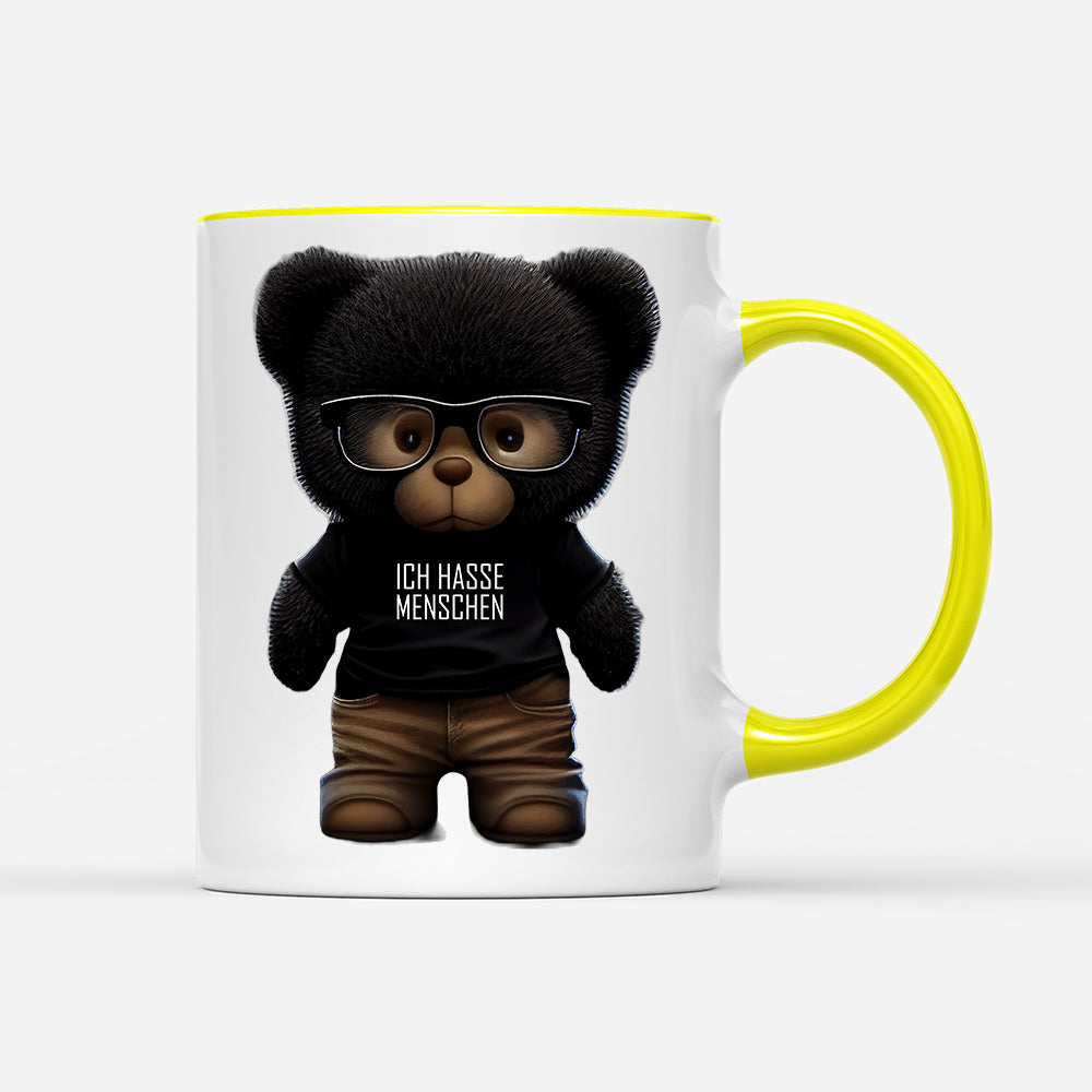 Tasse Teddybär Ich hasse Menschen