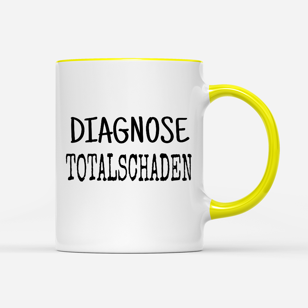 Tasse Diagnose Totalschaden