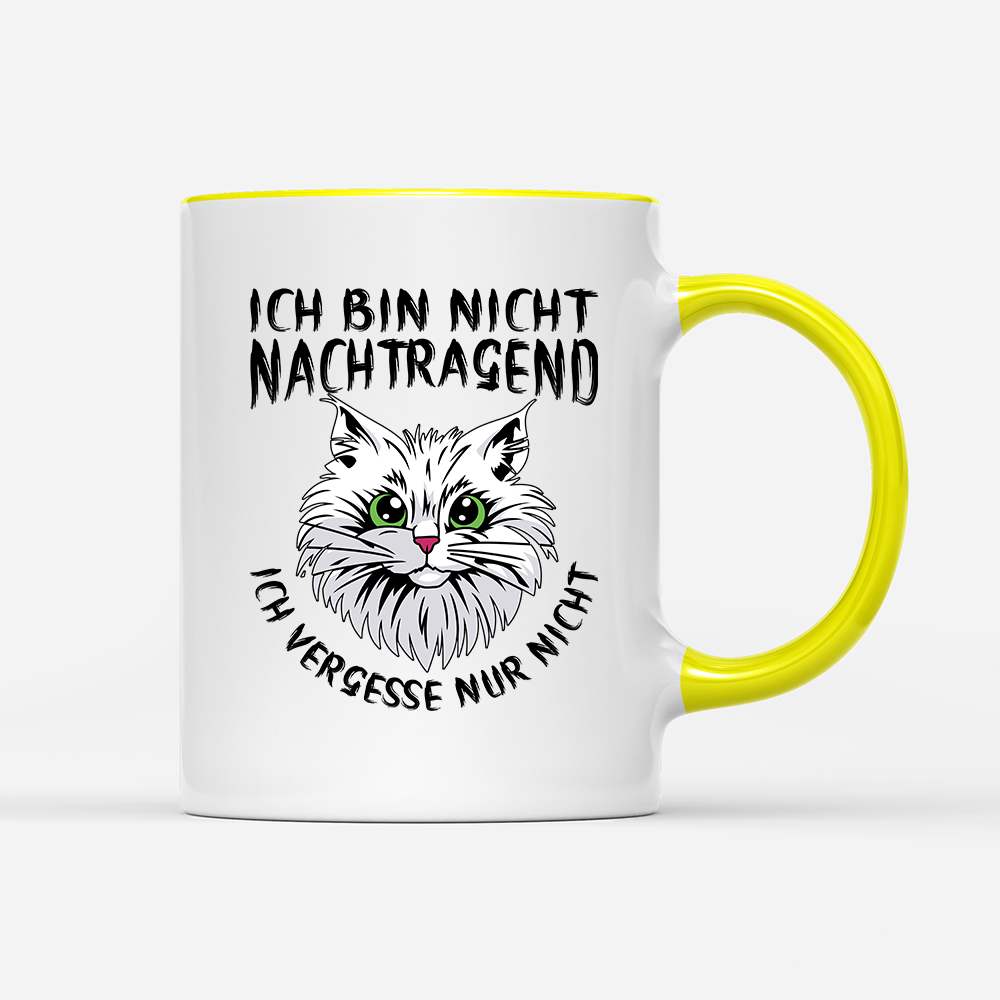 Tasse Ich bin nicht nachtragend