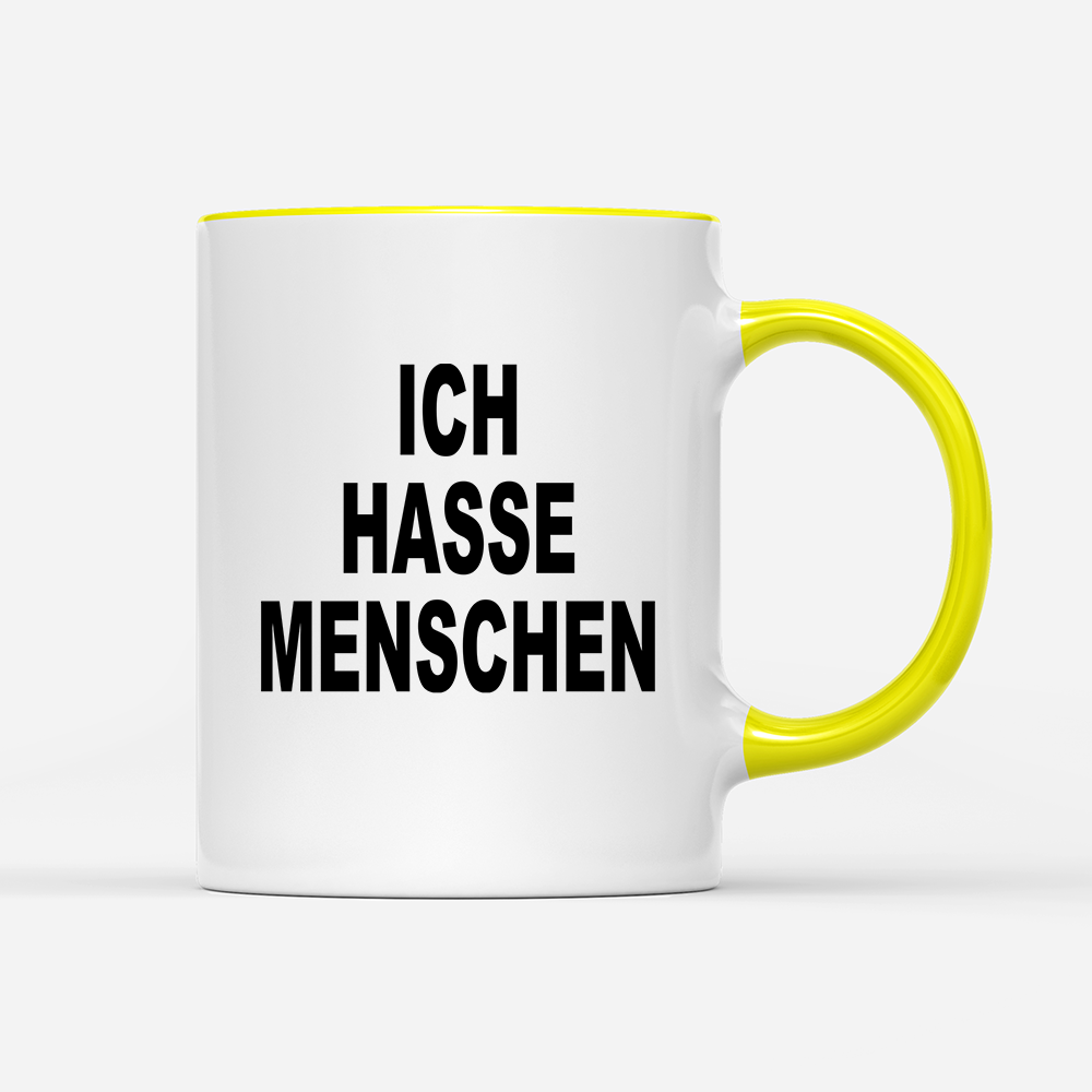 Tasse Ich hasse Menschen