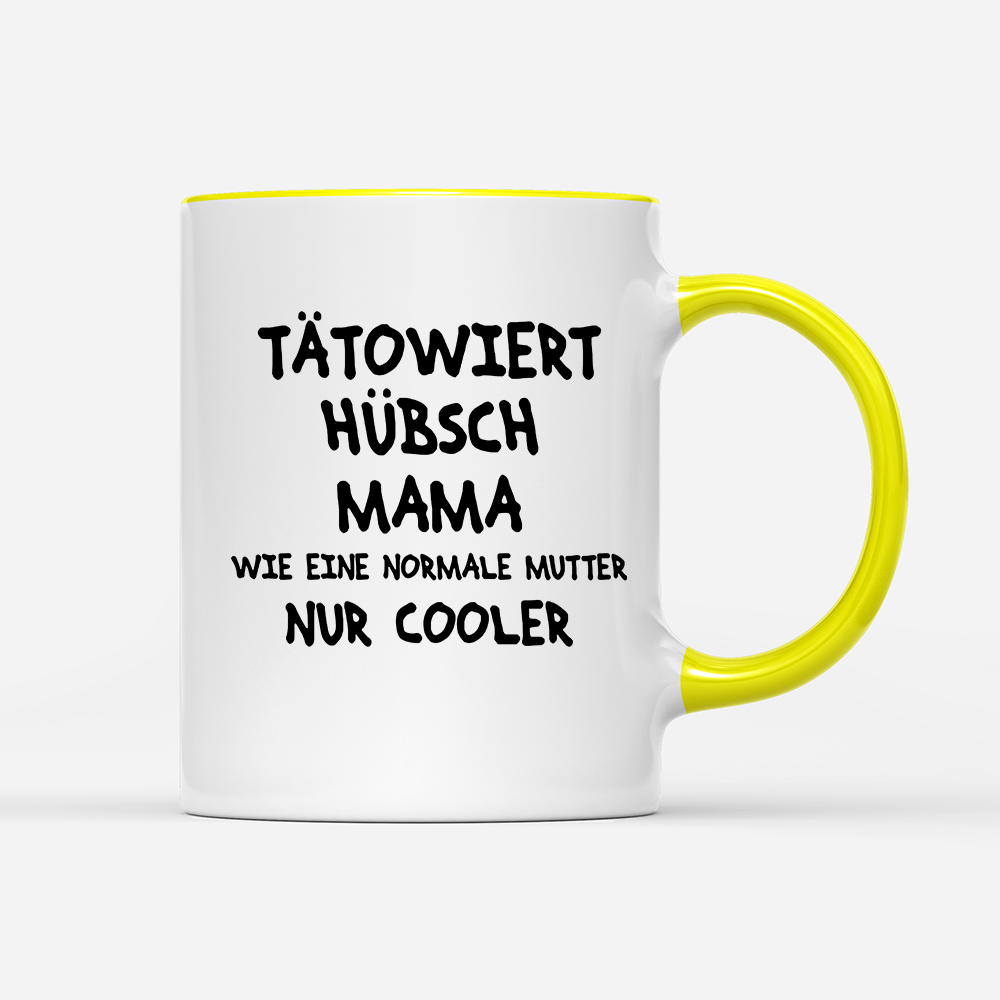 Tasse Tätowiert Hübsch Mama