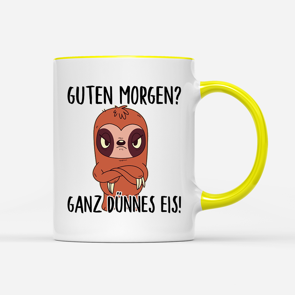 Tasse Ganz dünnes Eis