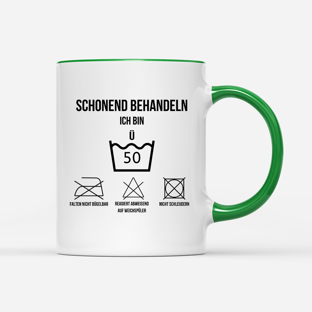 Tasse Schonend behandeln 50