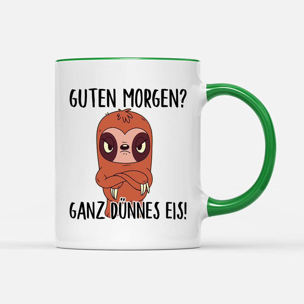 Tasse Ganz dünnes Eis