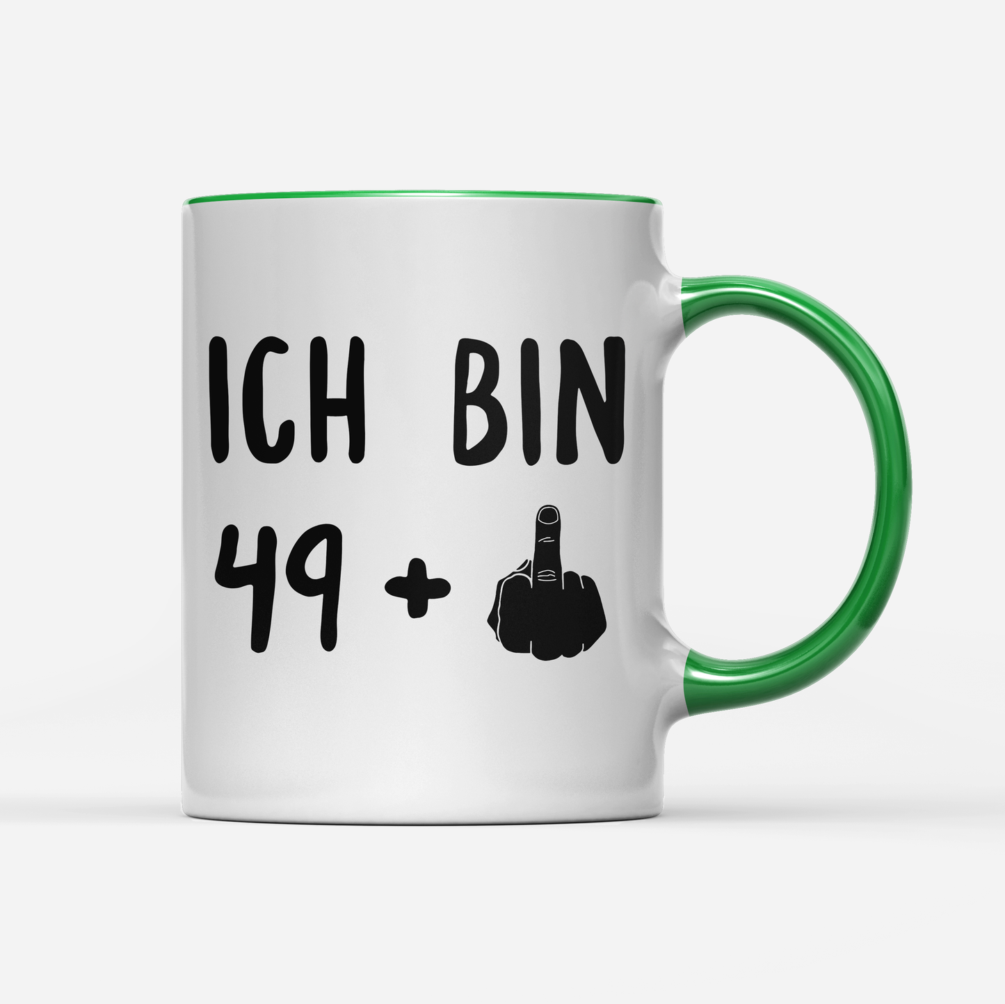 Tasse Ich bin 49+