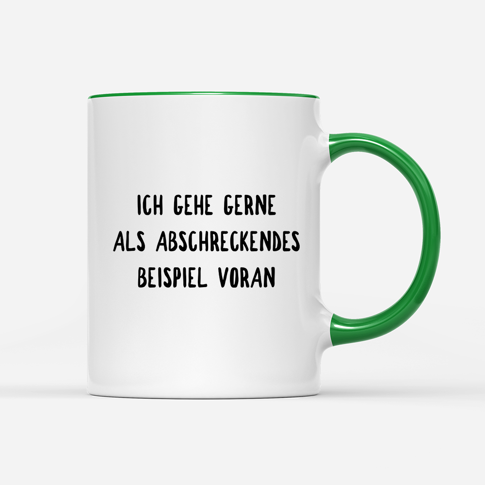 Tasse Abschreckendes Beispiel