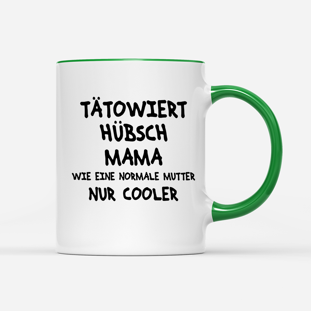 Tasse Tätowiert Hübsch Mama