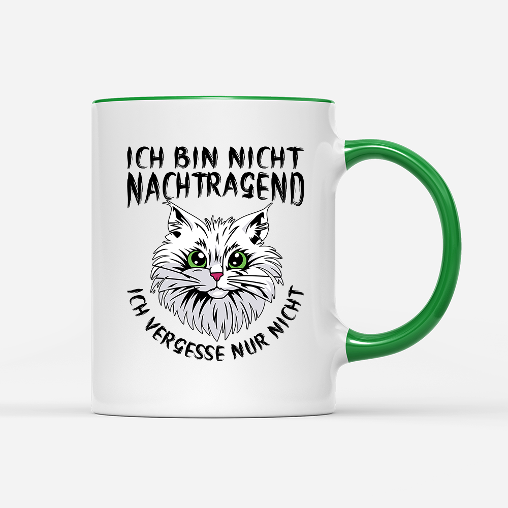 Tasse Ich bin nicht nachtragend