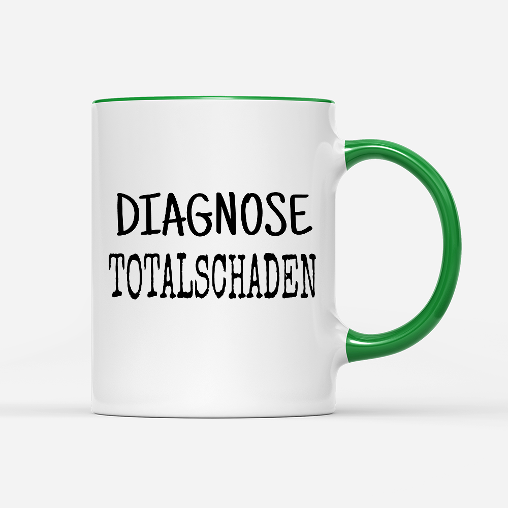 Tasse Diagnose Totalschaden