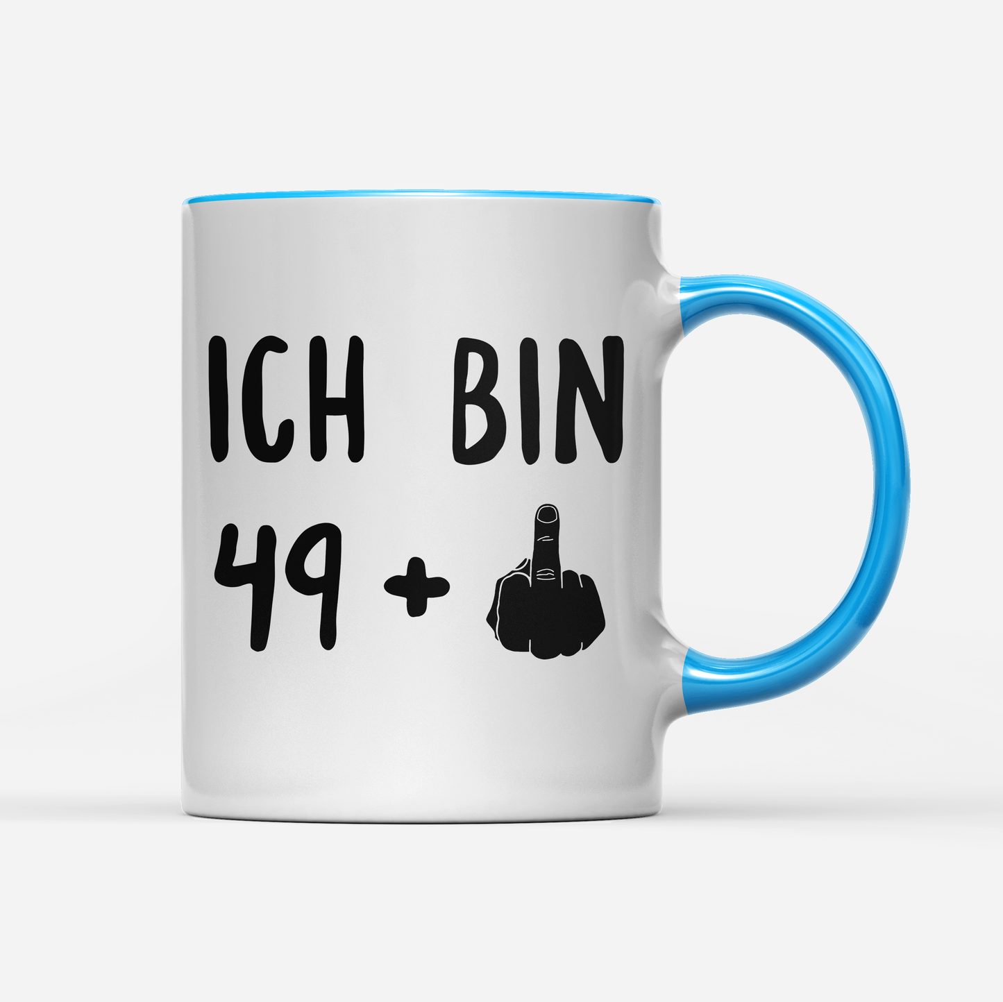 Tasse Ich bin 49+