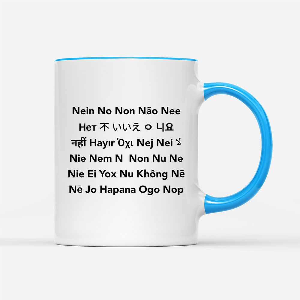 Tasse Nein No