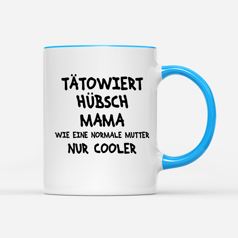 Tasse Tätowiert Hübsch Mama