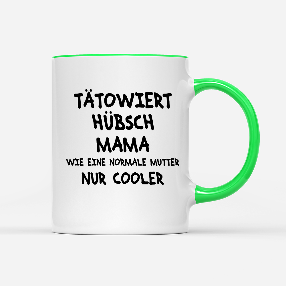 Tasse Tätowiert Hübsch Mama