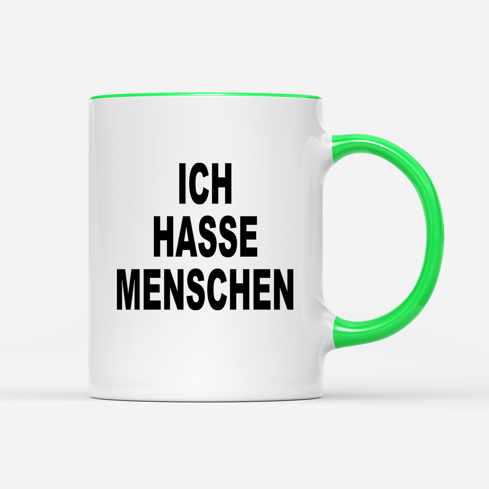 Tasse Ich hasse Menschen