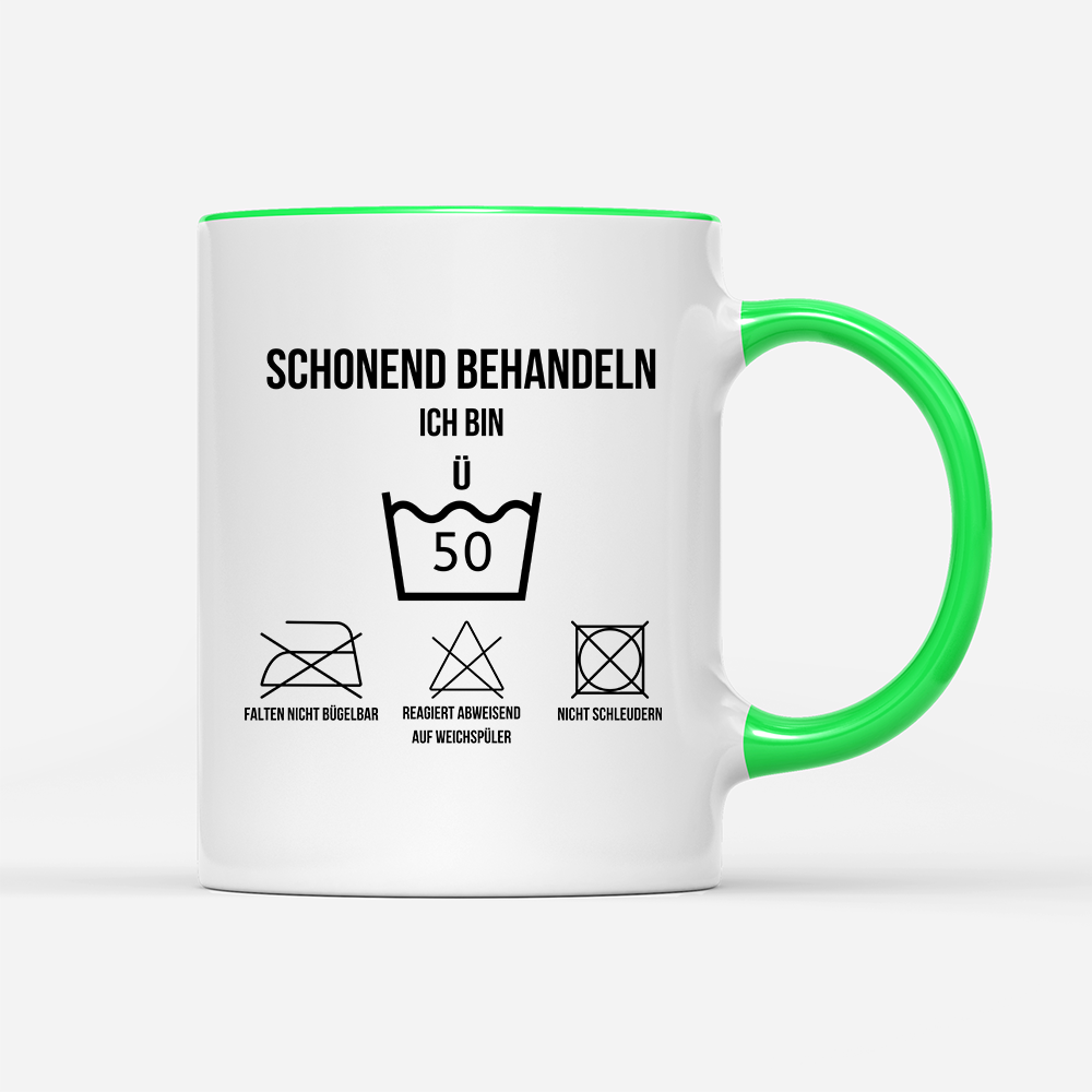 Tasse Schonend behandeln 50