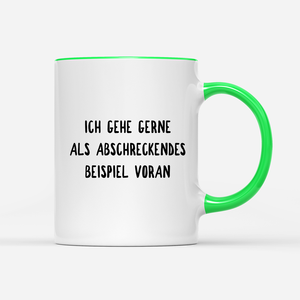 Tasse Abschreckendes Beispiel