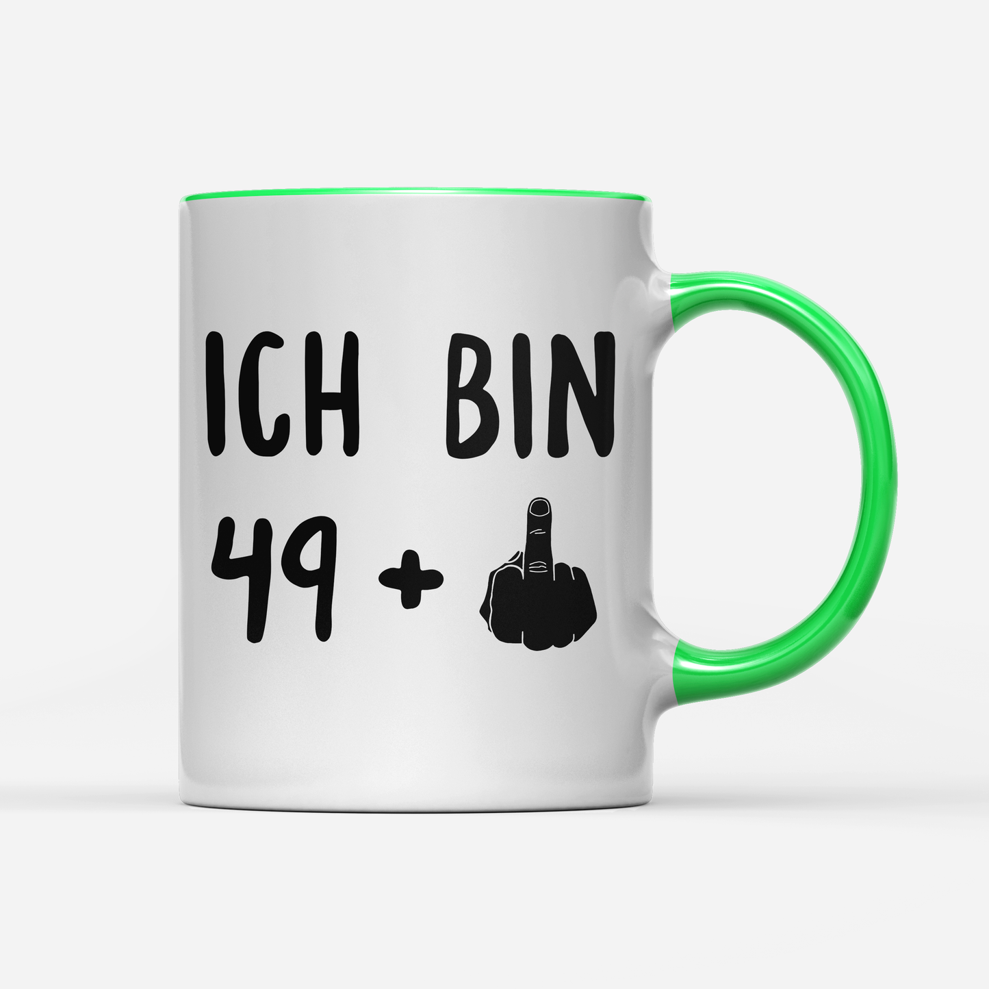 Tasse Ich bin 49+