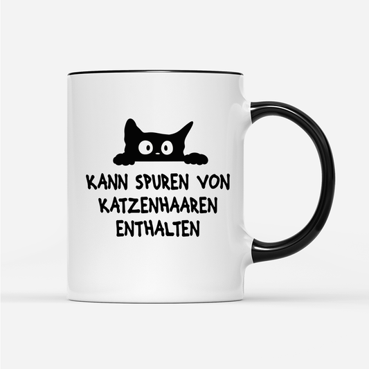 Tasse Kann spuren von Katzenhaaren enthalten