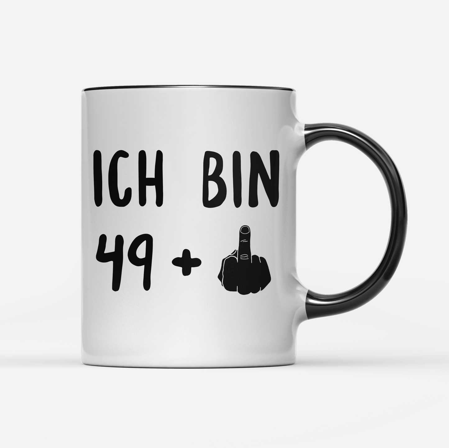 Tasse Ich bin 49+