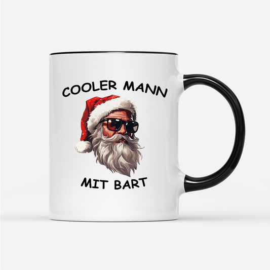 Tasse Cooler Mann mit Bart