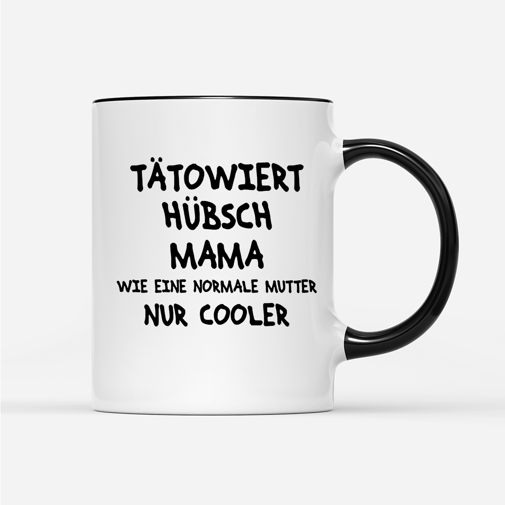 Tasse Tätowiert Hübsch Mama