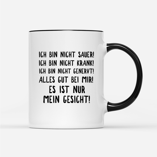 Tasse Mein Gesicht