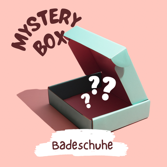 Überraschungsbox Badeschuhe Badelatschen ÜBERRASCHUNG