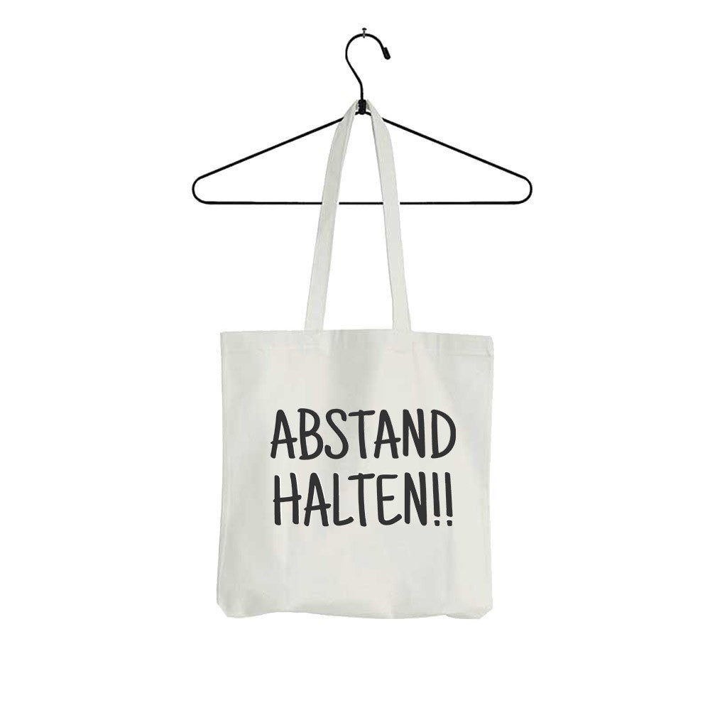 Tasche Abstand halten