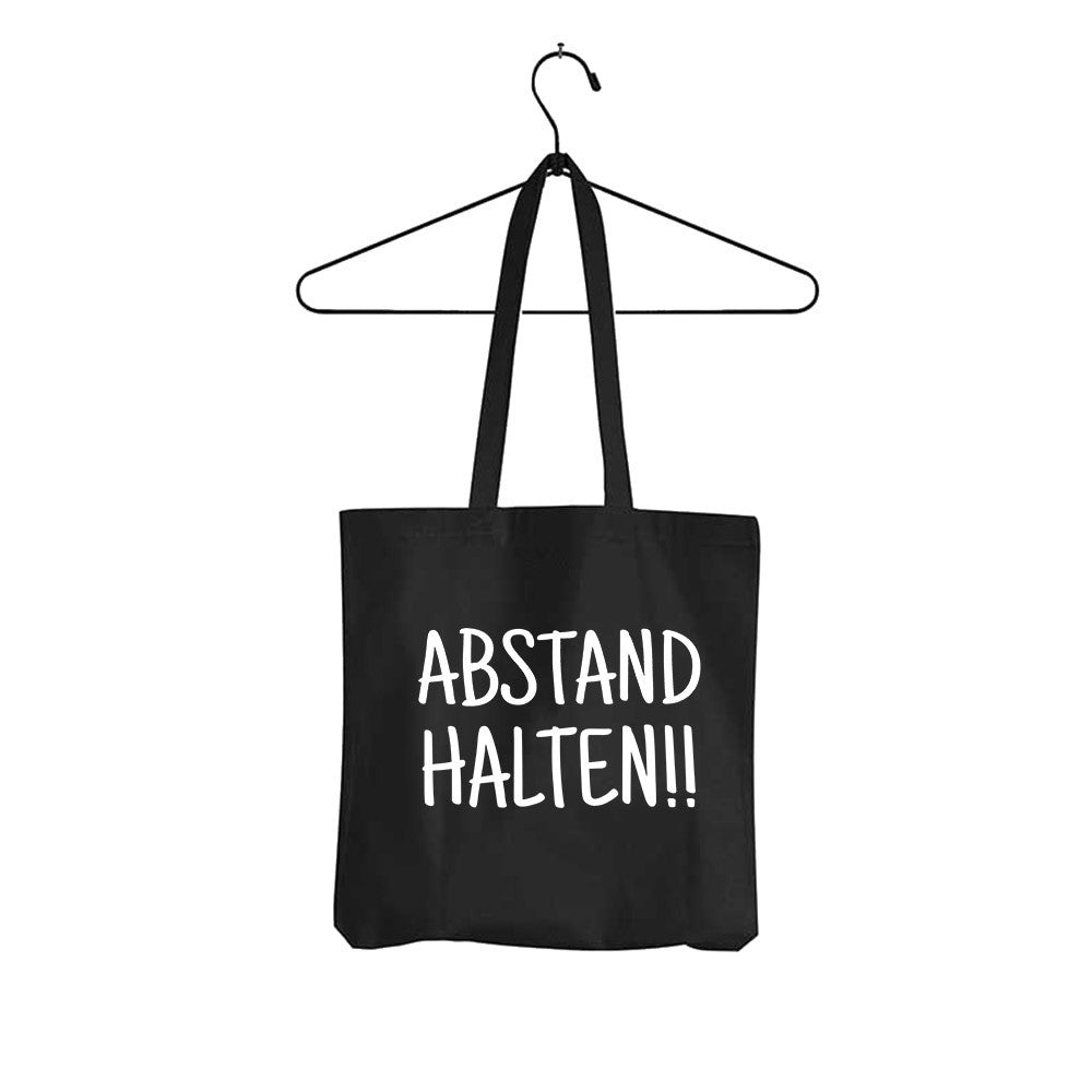 Tasche Abstand halten