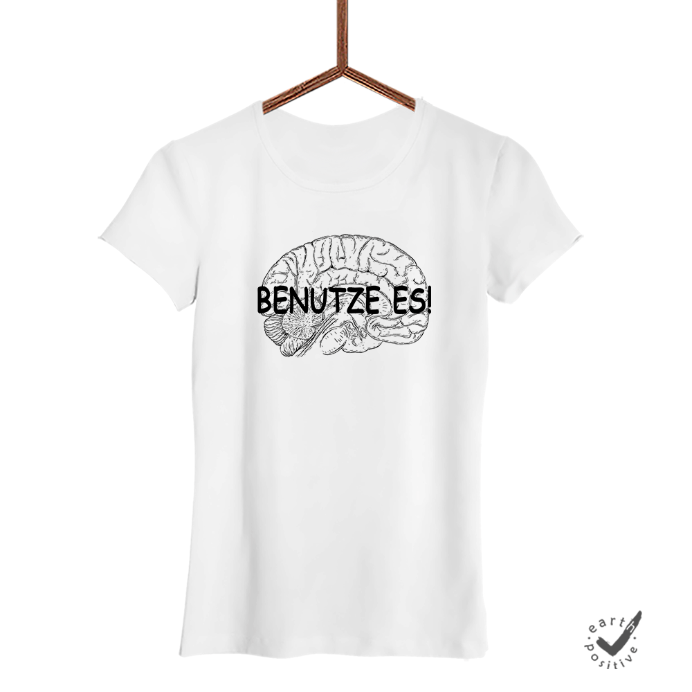 Damen T-Shirt Benutze Es