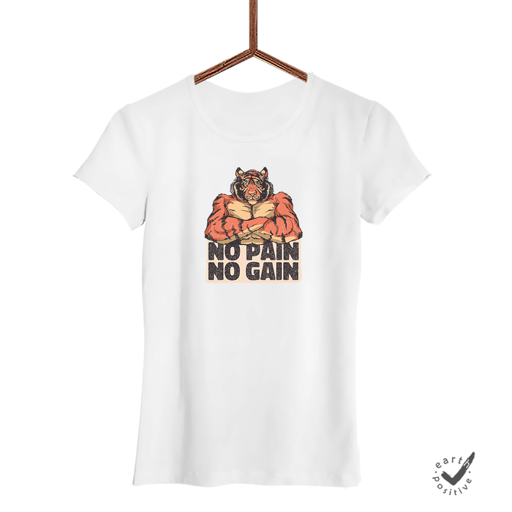 Damen T-Shirt No Pain No Gain