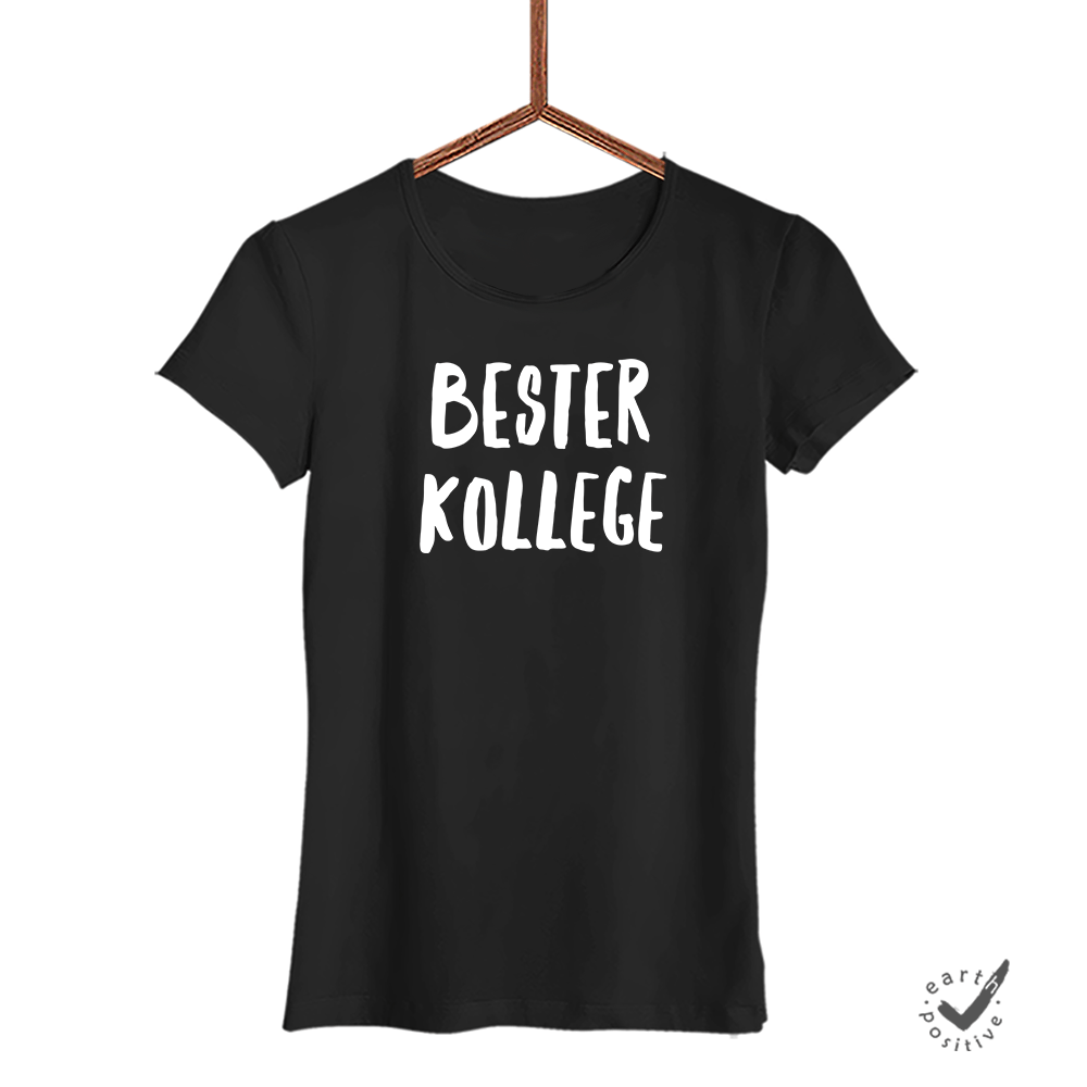 Damen T-Shirt Bester Kollege